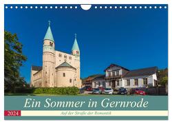 Ein Sommertag in Gernrode (Wandkalender 2024 DIN A4 quer), CALVENDO Monatskalender von Schubert,  Renè