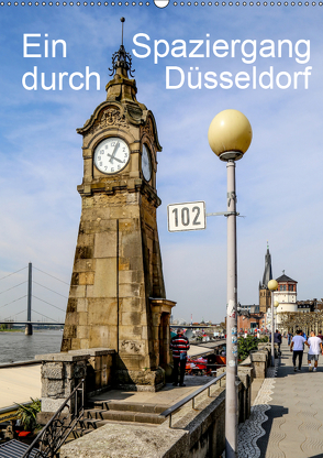 Ein Spaziergang durch Düsseldorf (Wandkalender 2019 DIN A2 hoch) von Sock,  Reinhard