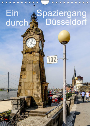 Ein Spaziergang durch Düsseldorf (Wandkalender 2023 DIN A4 hoch) von Sock,  Reinhard