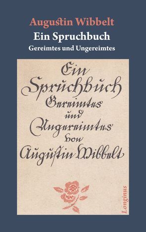 Ein Spruchbuch von Schepper,  Rainer, Wibbelt,  Augustin