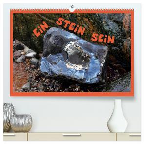 EIN STEIN SEIN (hochwertiger Premium Wandkalender 2024 DIN A2 quer), Kunstdruck in Hochglanz von Sachse,  Kathrin