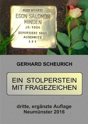 Ein Stolperstein mit Fragezeichen von Scheurich,  Gerhard