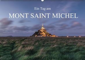 Ein Tag am Mont Saint Michel (Wandkalender immerwährend DIN A2 quer) von photography,  romanburri