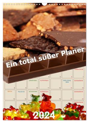 Ein total süßer Planer (Wandkalender 2024 DIN A3 hoch), CALVENDO Monatskalender von Widerstein - SteWi.info,  Stefan