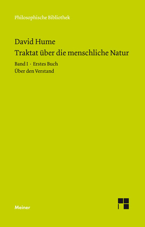 Ein Traktat über die menschliche Natur. Teilband 1 von Brandt,  Horst D, Hume,  David