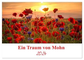 Ein Traum von Mohn (Wandkalender 2024 DIN A2 quer), CALVENDO Monatskalender von Gierok / Magic Artist Design,  Steffen