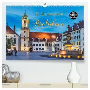 Ein Wochenende in Bratislava (hochwertiger Premium Wandkalender 2024 DIN A2 quer), Kunstdruck in Hochglanz von Kirsch,  Gunter