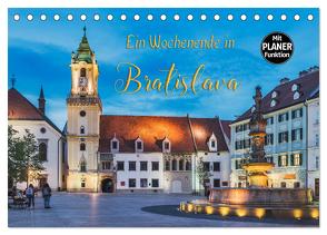 Ein Wochenende in Bratislava (Tischkalender 2024 DIN A5 quer), CALVENDO Monatskalender von Kirsch,  Gunter
