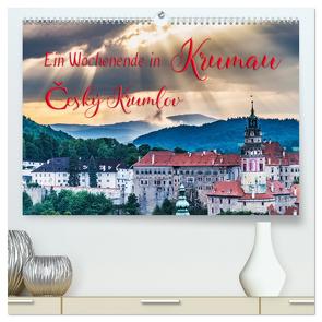 Ein Wochenende in Krumau (hochwertiger Premium Wandkalender 2024 DIN A2 quer), Kunstdruck in Hochglanz von Kirsch,  Gunter