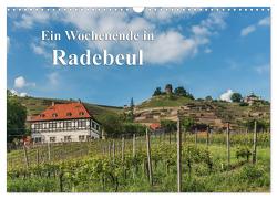 Ein Wochenende in Radebeul (Wandkalender 2024 DIN A3 quer), CALVENDO Monatskalender von Kirsch,  Gunter