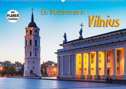 Ein Wochenende in Vilnius (Wandkalender 2022 DIN A2 quer) von Kirsch,  Gunter