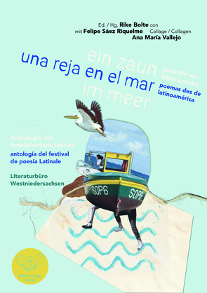 ein zaun im meer – una reja en el mar von Bolte,  Rike, Vallejo,  Ana Maria