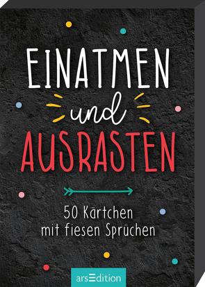 Einatmen und ausrasten