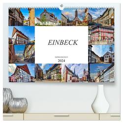 Einbeck Impressionen (hochwertiger Premium Wandkalender 2024 DIN A2 quer), Kunstdruck in Hochglanz von Meutzner,  Dirk
