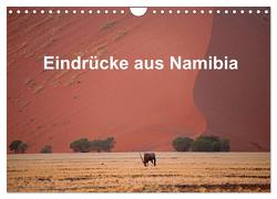 Eindrücke aus Namibia (Wandkalender 2024 DIN A4 quer), CALVENDO Monatskalender von W. Bruechle,  Dr.