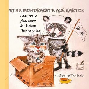 Eine Mondrakete aus Karton von Renteria,  Katharina