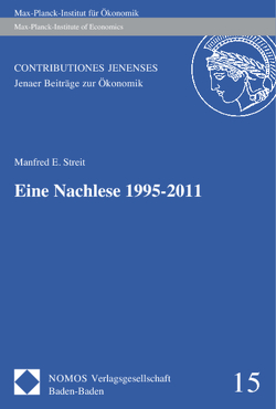 Eine Nachlese 1995-2011 von Streit,  Manfred E