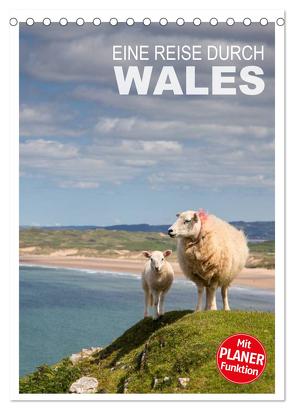 Eine Reise durch Wales (Tischkalender 2024 DIN A5 hoch), CALVENDO Monatskalender von Steiner & Günter Hofmann,  Ingrid