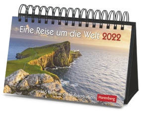 Eine Reise um die Welt Kalender 2022 von Harenberg, Schnober-Sen,  Martina