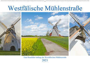 Eine Rundfahrt entlang der Westfälischen Mühlenstraße (Wandkalender 2021 DIN A2 quer) von Schulz,  Olaf