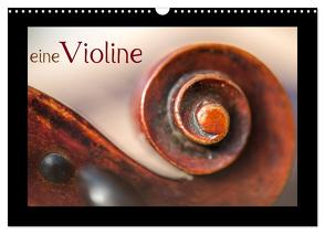 eine Violine (Wandkalender 2024 DIN A3 quer), CALVENDO Monatskalender von calmbacher,  Christiane