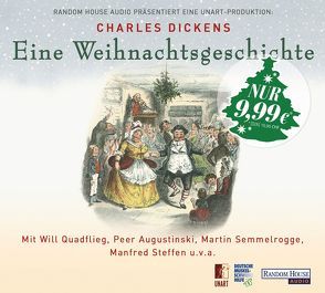 Eine Weihnachtsgeschichte von Augustinski,  Peer, Dickens,  Charles, Quadflieg,  Will, Semmelrogge,  Martin, Steffen,  Manfred