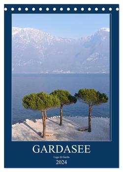Eine zauberhafte Reise um den Gardasee (Tischkalender 2024 DIN A5 hoch), CALVENDO Monatskalender von Bentfeld,  Tina