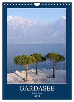Eine zauberhafte Reise um den Gardasee (Wandkalender 2024 DIN A4 hoch), CALVENDO Monatskalender von Bentfeld,  Tina