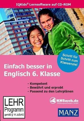 Einfach besser in Englisch 6. Klasse (Windows 10 / 8 / 7 / Vista) von Kutscher,  Tamara