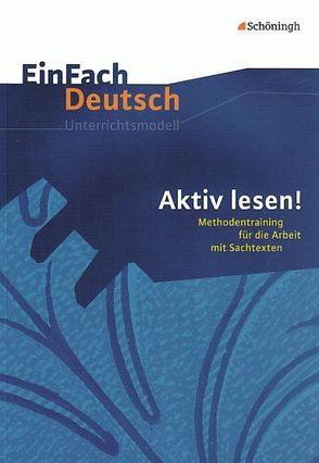 EinFach Deutsch Unterrichtsmodelle von Hackenbroch-Krafft,  Ida, Parey,  Evelore