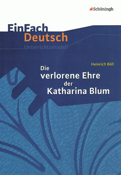 EinFach Deutsch Unterrichtsmodelle von Matt,  Elinor