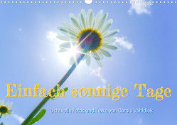 Einfach sonnige Tage (Wandkalender 2024 DIN A3 quer) von Vahldiek,  Carola