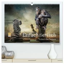 Einfach tierisch im Reich der Fantasie (hochwertiger Premium Wandkalender 2024 DIN A2 quer), Kunstdruck in Hochglanz von Kuckenberg-Wagner,  Brigitte