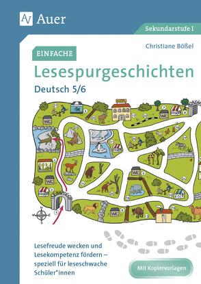 Einfache Lesespurgeschichten Deutsch 5-6 von Bößel,  Christiane