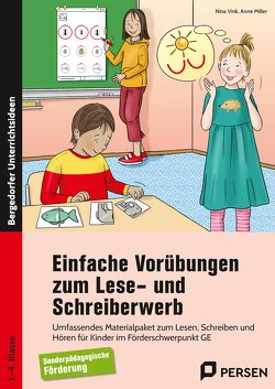 Einfache Vorübungen zum Lese- und Schreiberwerb von Miller,  Anne, Vink,  Nina