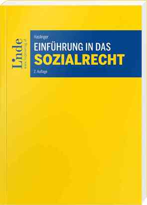 Einführung in das Sozialrecht von Haslinger,  Paul