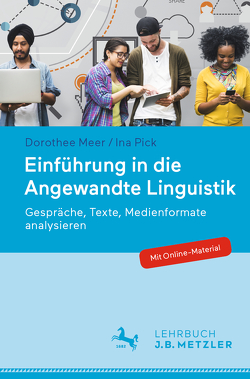 Einführung in die Angewandte Linguistik von Meer,  Dorothee, Pick,  Ina