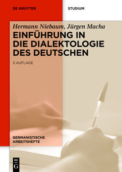 Einführung in die Dialektologie des Deutschen von Macha,  Jürgen, Niebaum,  Hermann