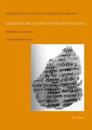 Einführung in die koptische Sprache von Plisch,  Uwe-Karsten