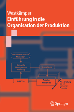 Einführung in die Organisation der Produktion von Decker,  M., Jendoubi,  L., Westkämper,  Engelbert