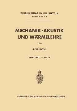 Einführung in die Physik von Pohl,  Robert W.