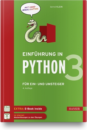 Einführung in Python 3 von Klein,  Bernd