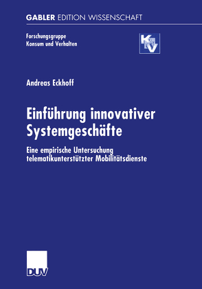 Einführung innovativer Systemgeschäfte von Eckhoff,  Andreas
