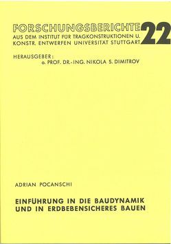 Einführung in die Baudynamik und in erdbebensicheres Bauen von Pocanschi,  Adrian