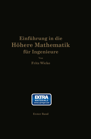 Einführung in die höhere Mathematik von Wicke,  Fritz