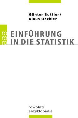 Einführung in die Statistik von Buttler,  Günter, Oeckler,  Klaus