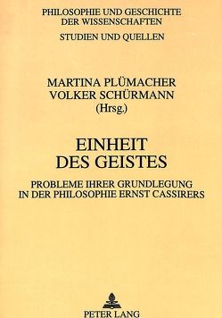 Einheit des Geistes von Plümacher,  Martina, Schürmann,  Volker