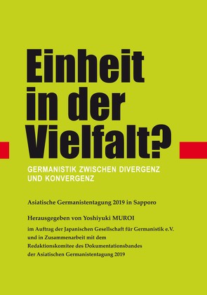 Einheit in der Vielfalt? von Muroi,  Yoshiyuki