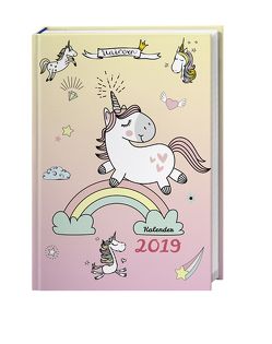 Einhorn Schülerkalender A6 – Kalender 2019 von Heye