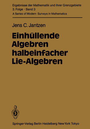 Einhüllende Algebren halbeinfacher Lie-Algebren von Jantzen,  J. C.